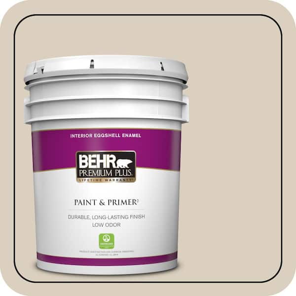 BEHR PREMIUM PLUS #BWC-25 Sandy Clay Enamel & Primer Color Sample (2)