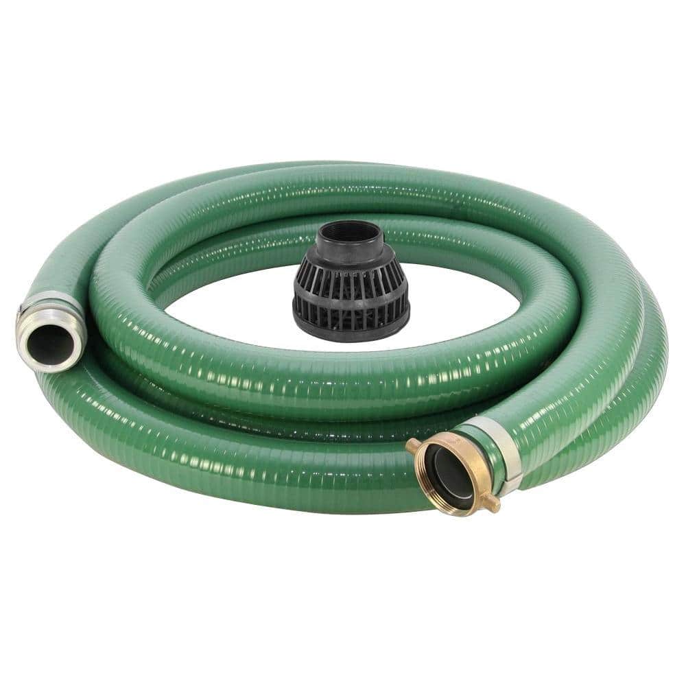 Everbilt 2 in. X 15 ft. Reinforced Suction Hose