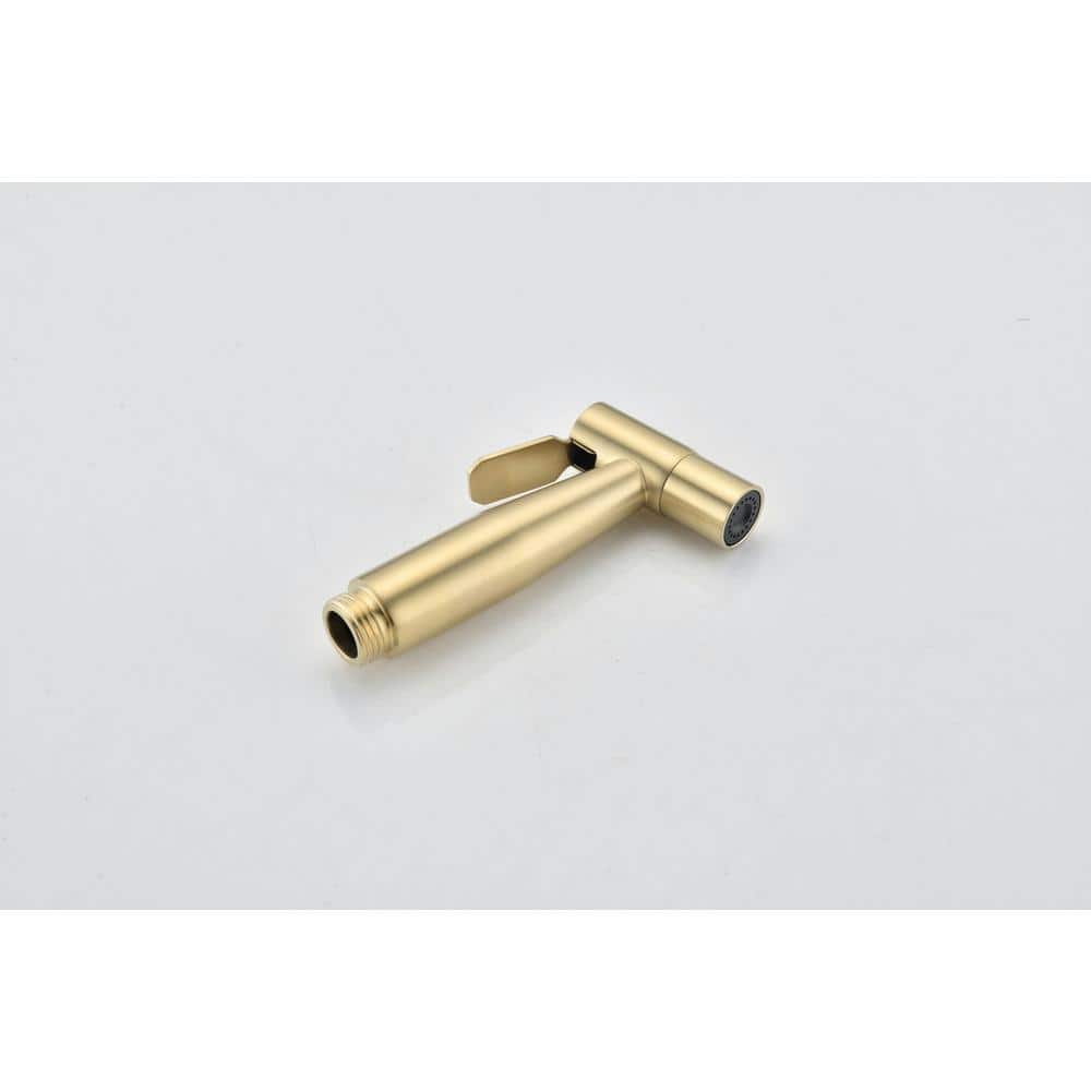 Flynama Handheld Bidet Attachment in Brushed Gold