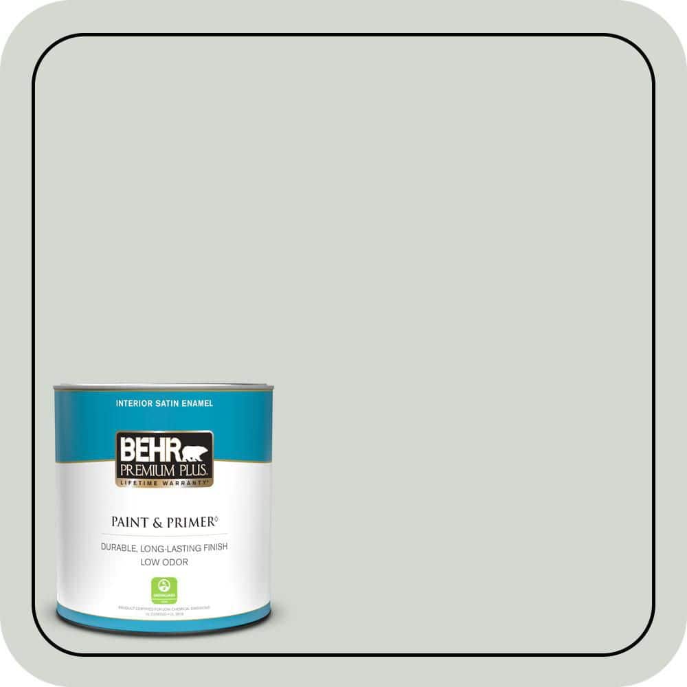 BEHR PREMIUM PLUS #N410-2 Brook Green Extra Durable Enamel & Primer (1)
