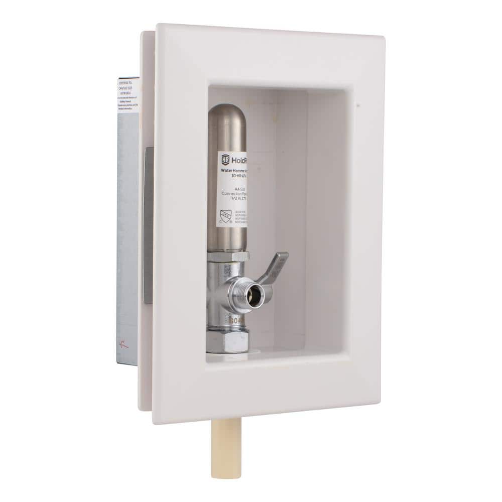 HOLDRITE 1/2 in. CPVC x 3/8 in. Compression Fire-Rated Appliance and Fixture Outlet Box with Water Hammer Arrestor (1)