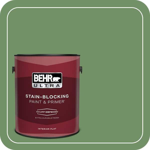 BEHR PREMIUM PLUS #M400-6 Mixed Veggies Enamel & Primer Color Sample (2)