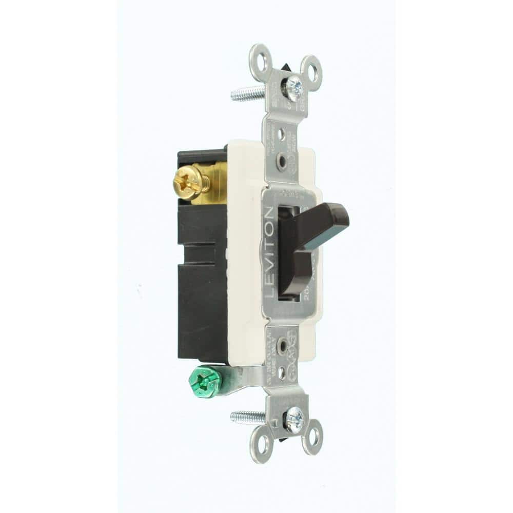 Leviton Amp Commercial Grade 3-Way Toggle Switch (2)