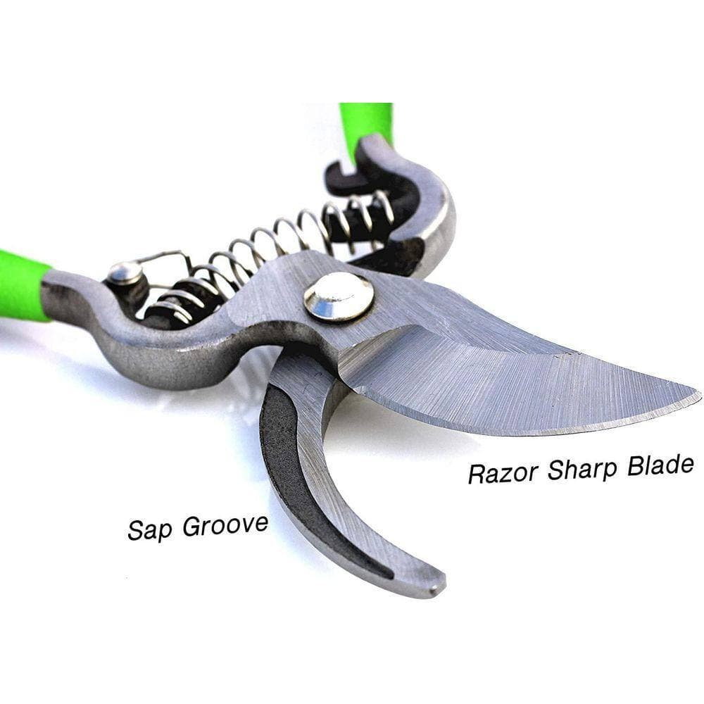 GARDEN GURU 8 in. Indestructible All Steel Garden Clippers (2)
