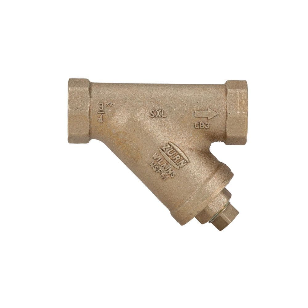 Wilkins 3/4 in. SXL Cast Bronze Wye Type Strainer, Lead Free (1)