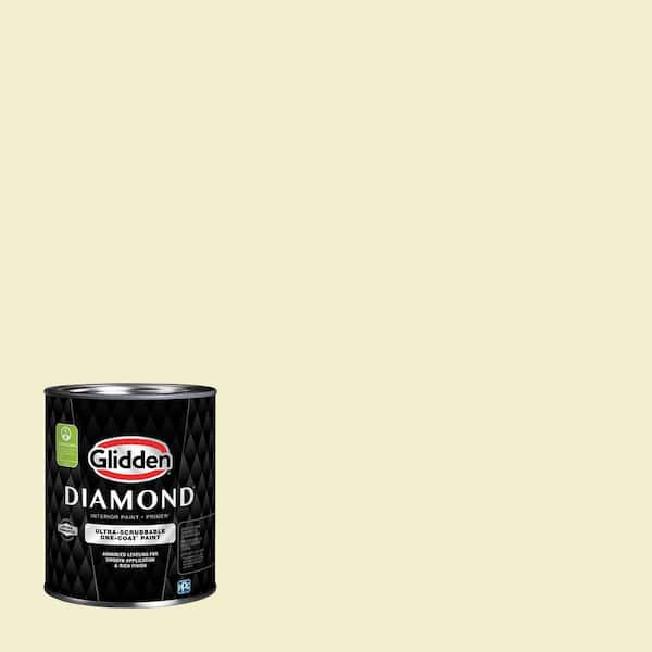 Glidden Diamond 1 qt. PPG1107-1 Minimal Flat Interior Paint with Primer (2)
