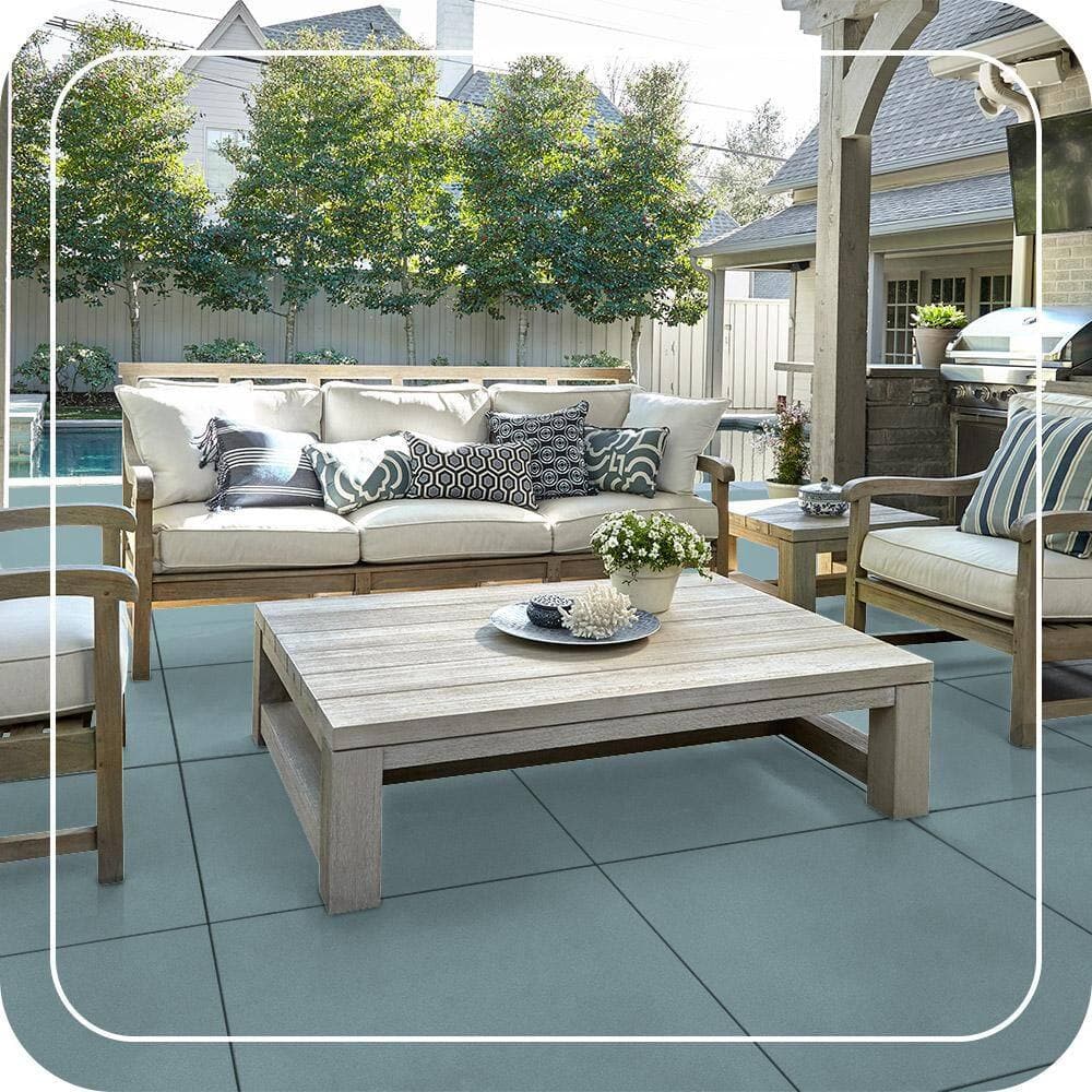 BEHR PREMIUM #BXC-28 Textured Low-Lustre Enamel Interior/Exterior Porch and Patio Anti-Slip Floor Paint (3)