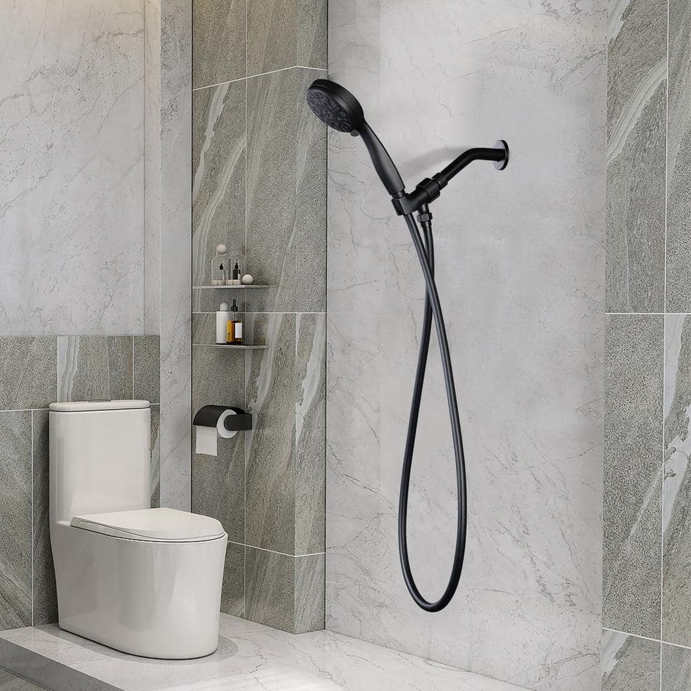 ARCORA PVC 63 in. Shower Head Hose in Matte Black (3)