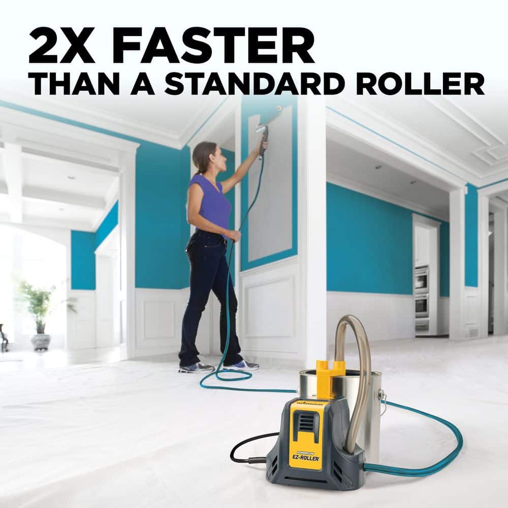 Wagner PowerFlow EZ Roller with Inner Feed 9 in. Roller and Direct Feed Multi Room Electric System (2)