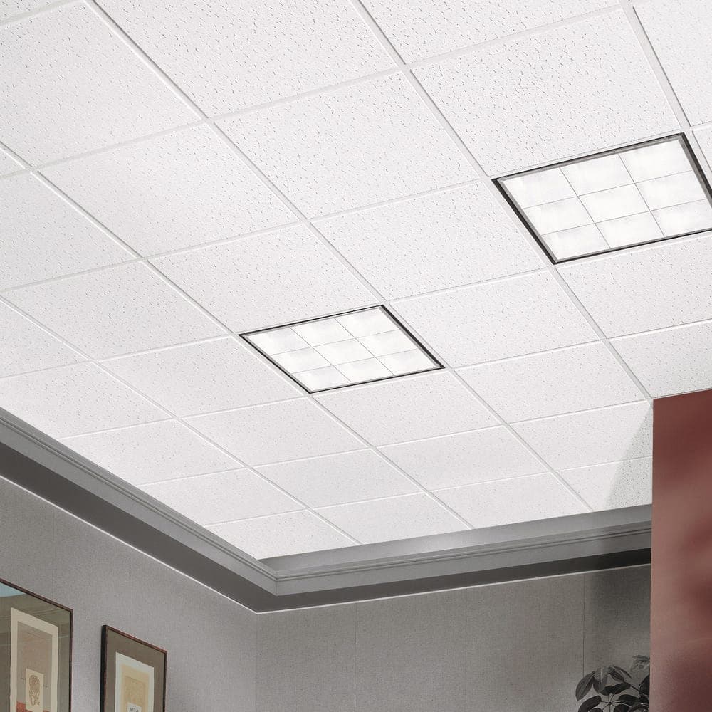 Armstrong CEILINGS Fissured 2 ft. x 2 ft. Tegular Ceiling Tile (64 sq. ft./Case) (2)