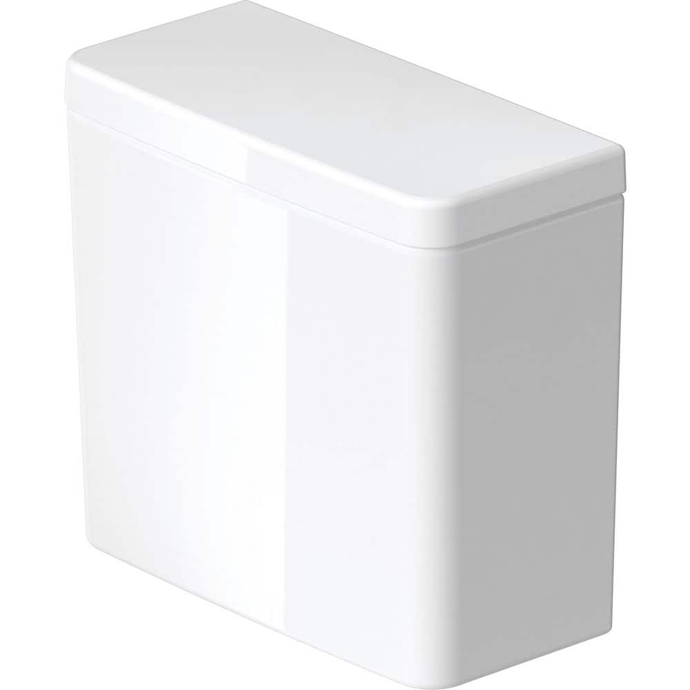Duravit D-Neo 1.28 GPF Single Flush Toilet Tank Only in White (1)