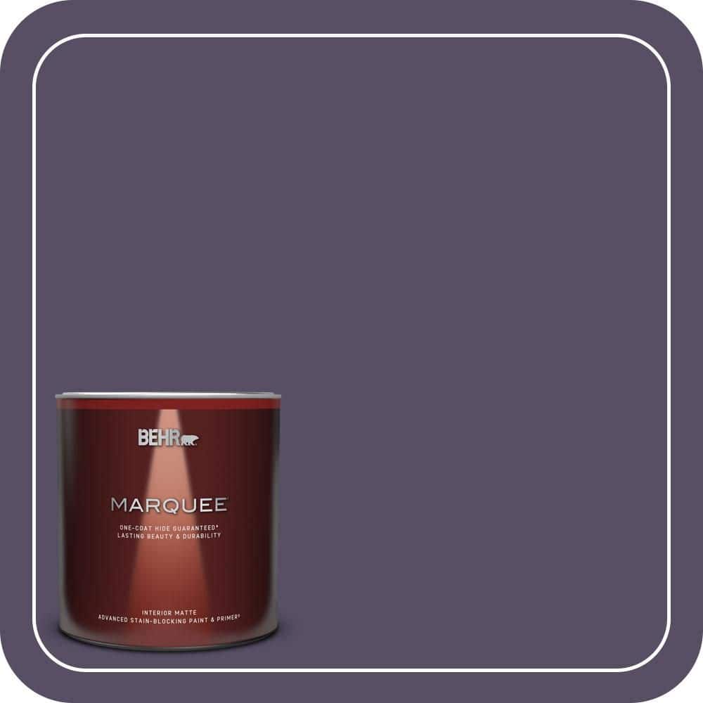 BEHR MARQUEE 1 Qt. #MQ5-38 Illusionist One-Coat Hide Matte Interior Paint & Primer