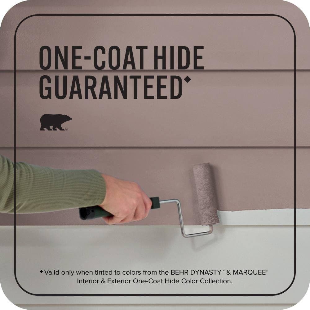 BEHR MARQUEE 1 gal. #N130-5 Mystere Flat Exterior Paint & Primer (3)