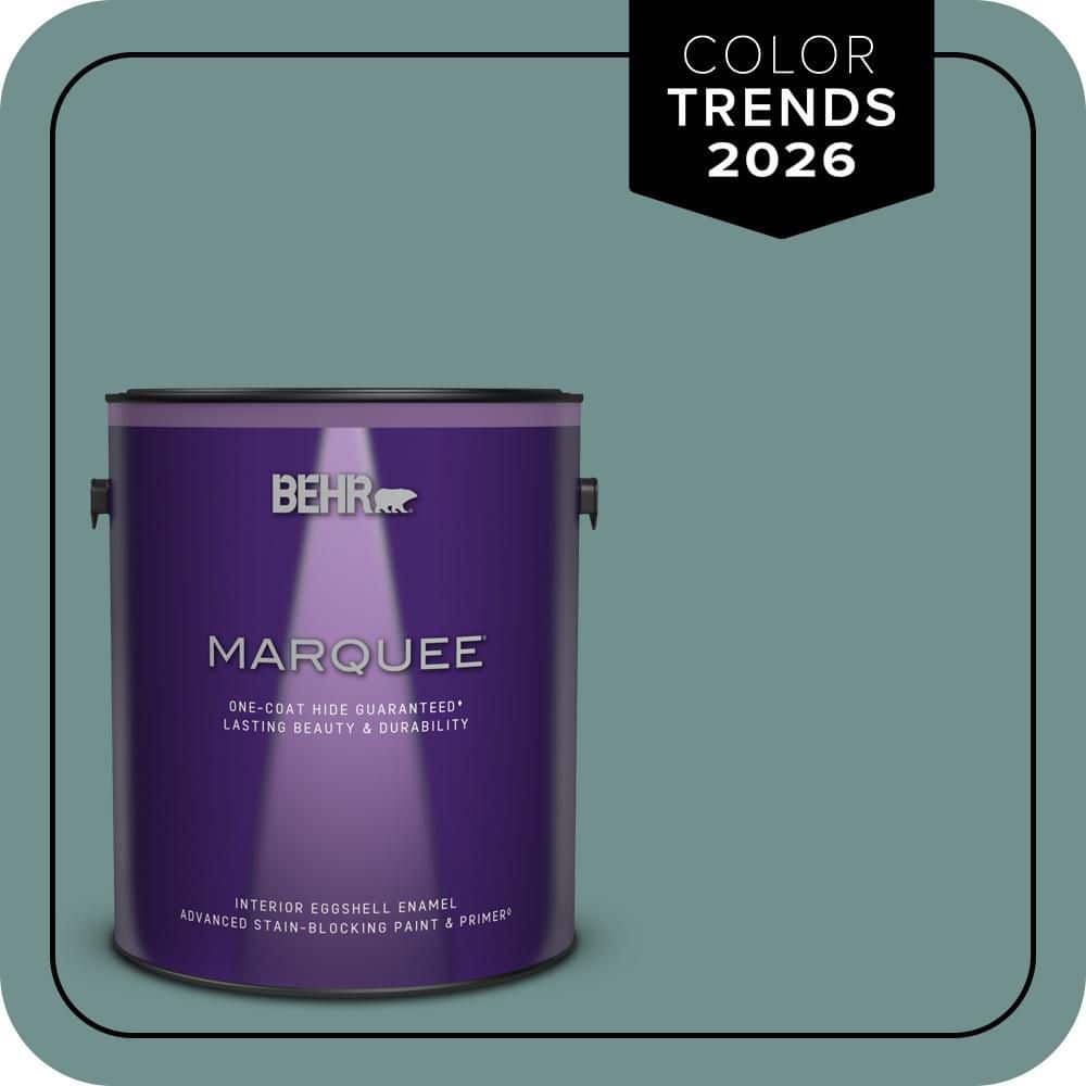 BEHR MARQUEE 1 gal. #PPU12-03 Dragonfly One-Coat Hide Eggshell Enamel Interior Paint & Primer (1)