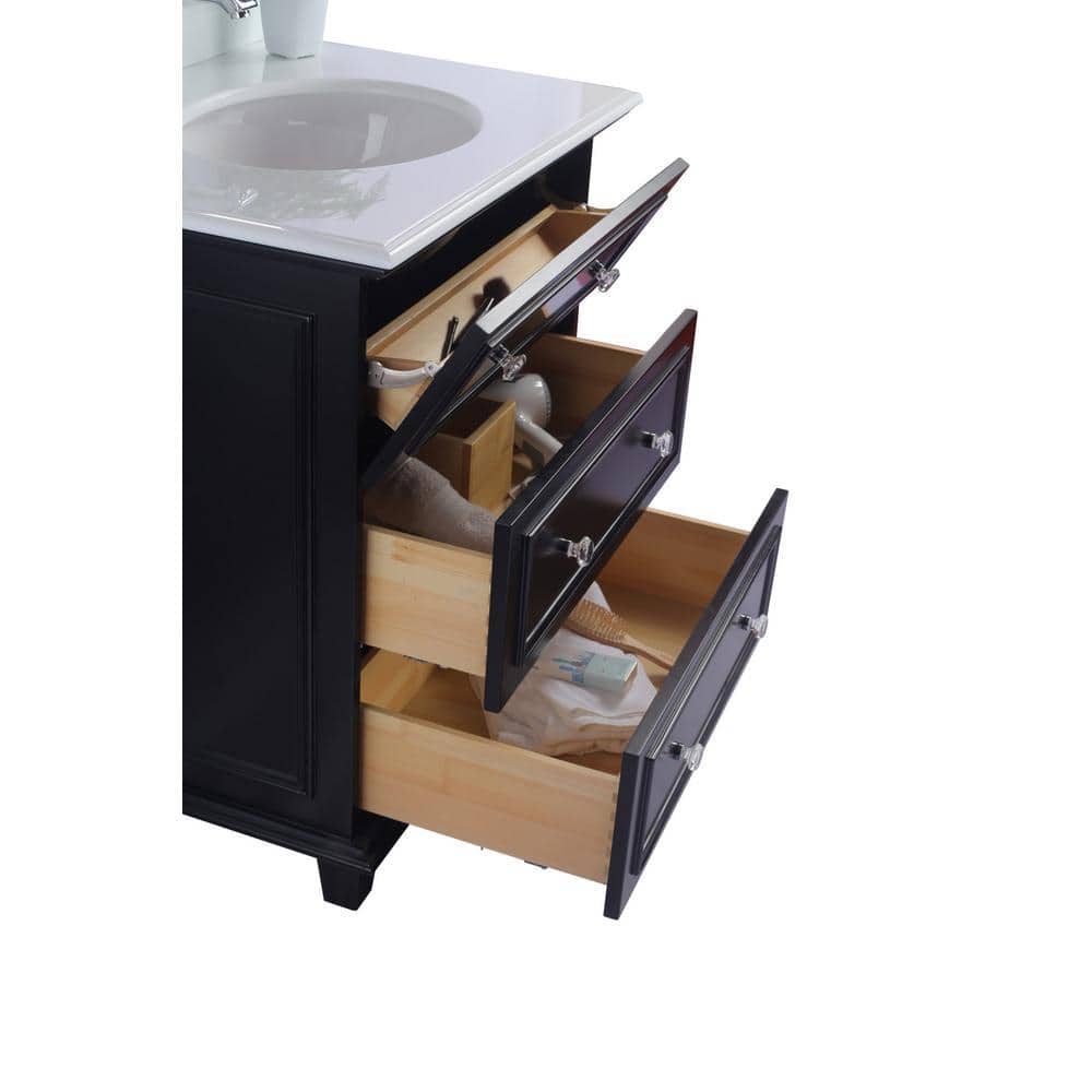 Laviva Luna 29.2 in. W 21.6 in. D 33.8 in. H Bath Vanity Cabinet without Top (2)