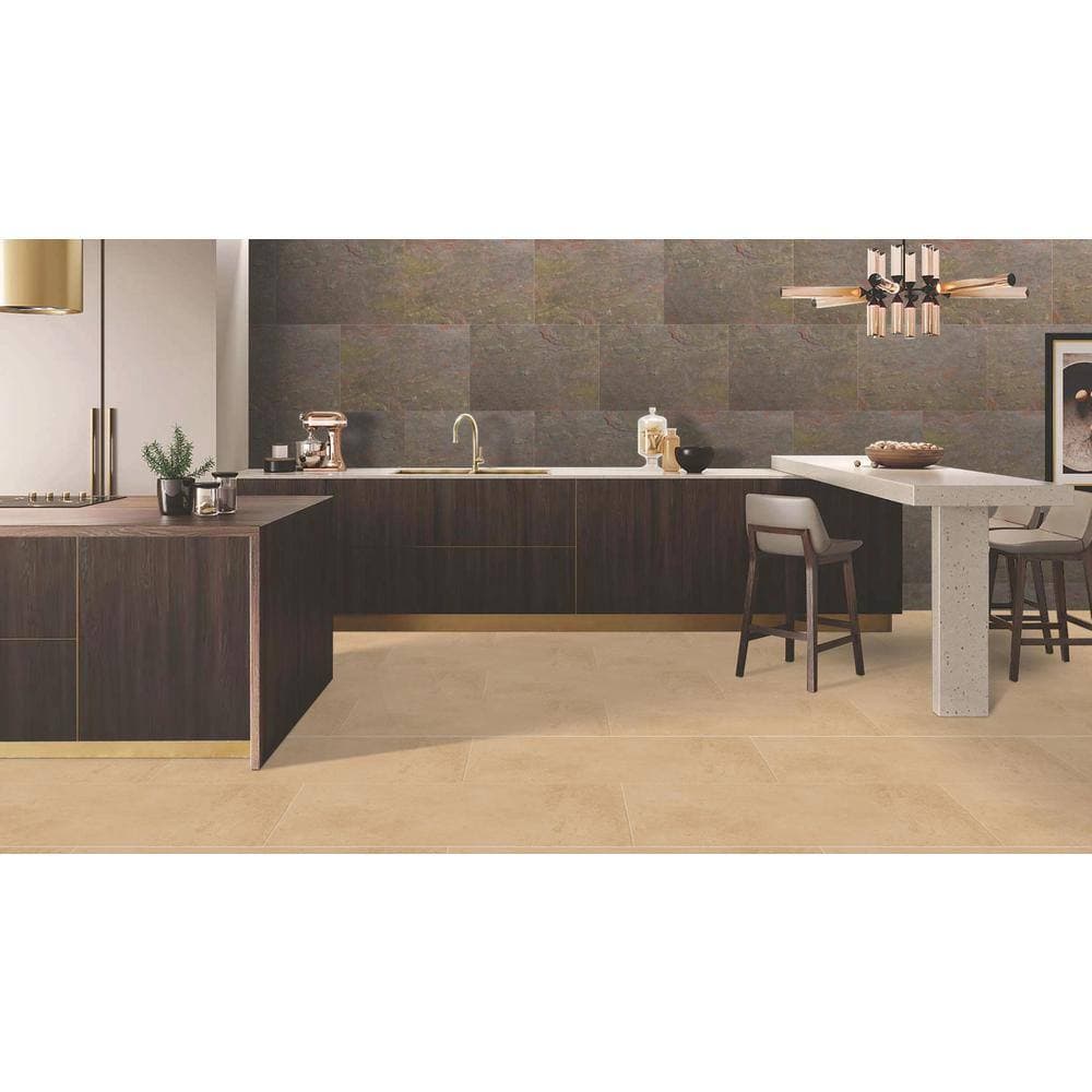 Dundee Deco Falkirk Johnstone 2/25 in. 3 ft. 2 ft. Brown Stone Veneer Decorative Wall Paneling (3)