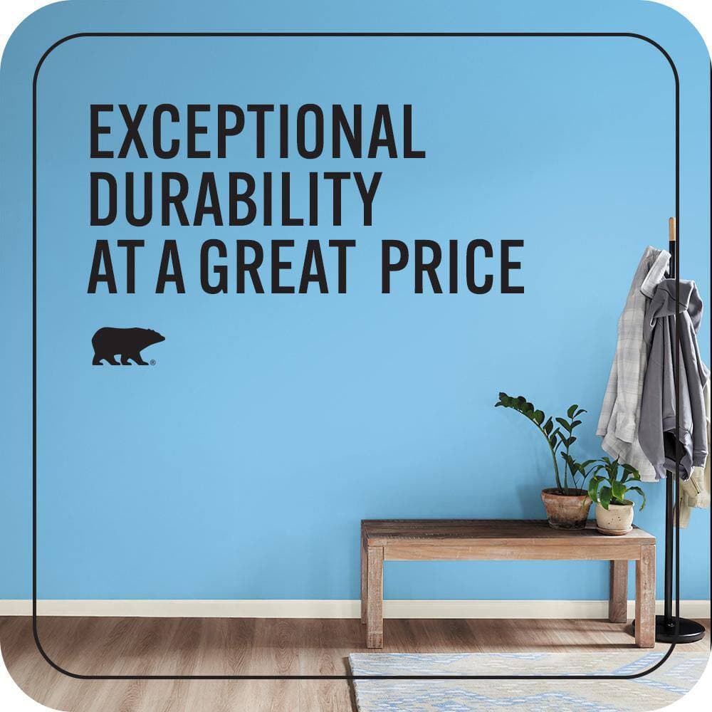 BEHR PREMIUM PLUS #550B-4 Costa Rica Blue Enamel EcoMix Plant-Based & Primer (4)