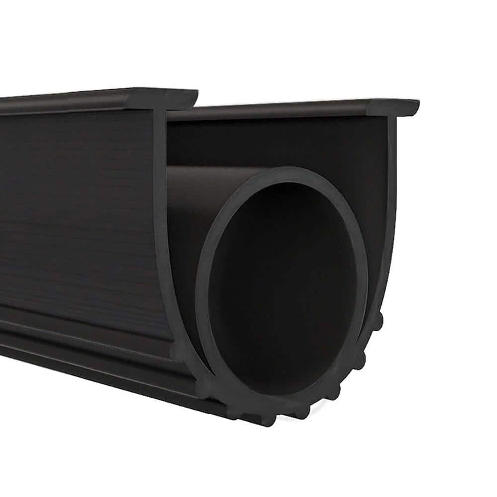 Wellco 20 ft. Weatherproof Rubber Garage Door Bottom Seal Threshold Strip