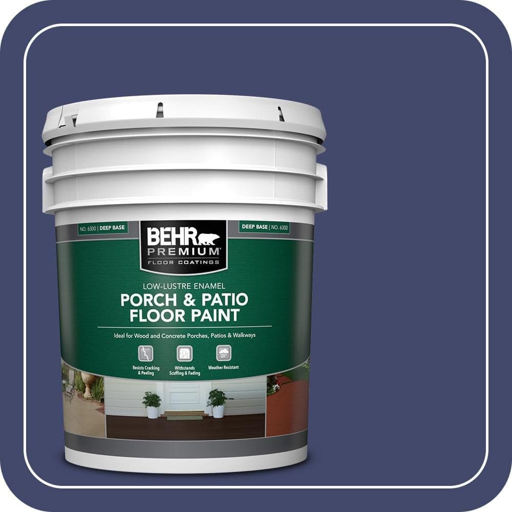 BEHR PREMIUM #PPU15-01 Low-Lustre Enamel Interior/Exterior Porch and Patio Floor Paint (1)