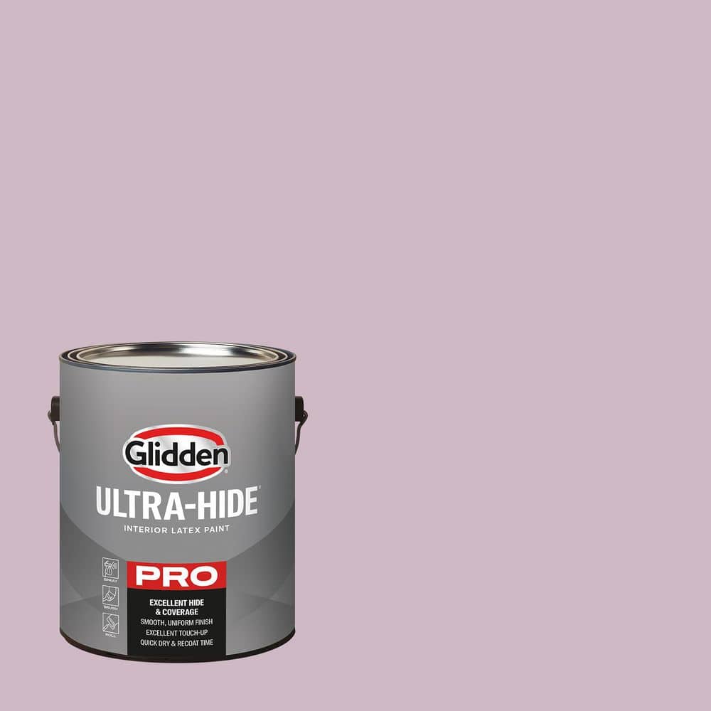 Glidden Ultra-Hide 1 gal. PPG1179-4 Rose Marble Satin Interior Paint