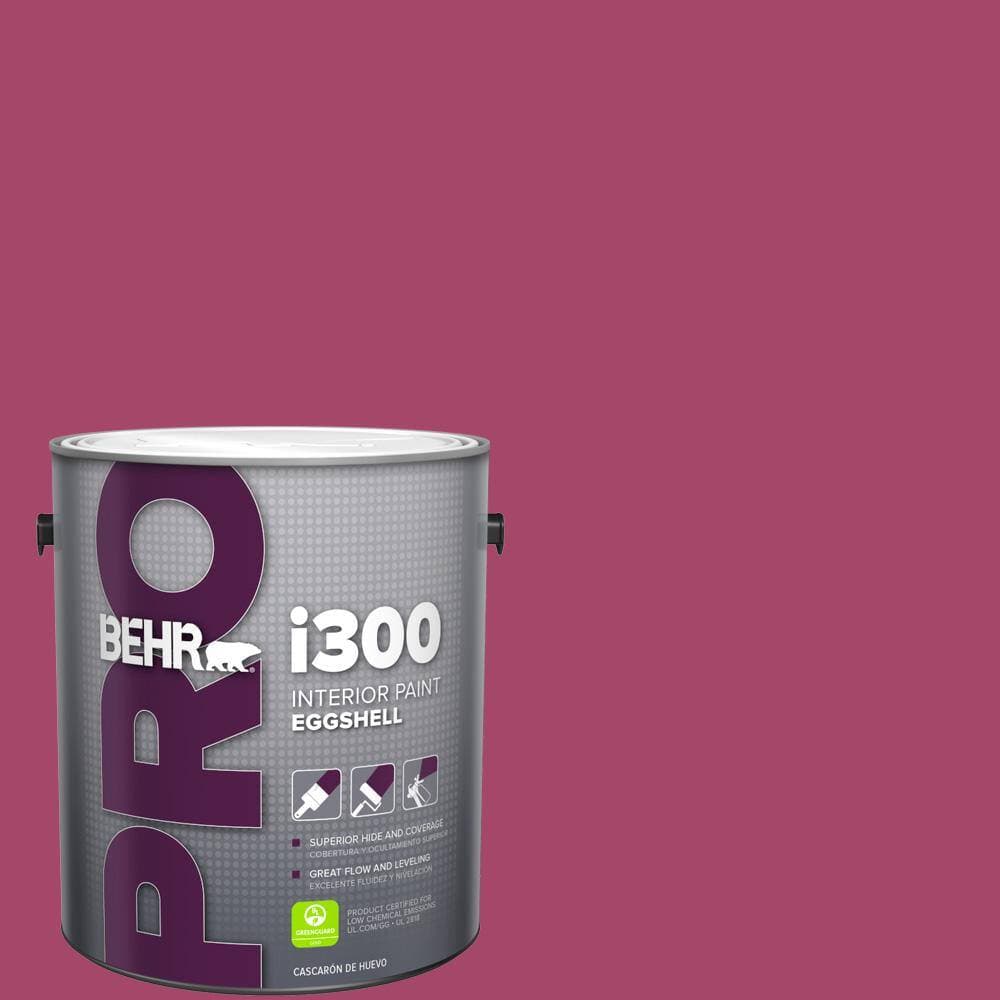 BEHR PRO 1 gal. #HDC-SM14-1 Fuschia Flair Eggshell Interior Paint