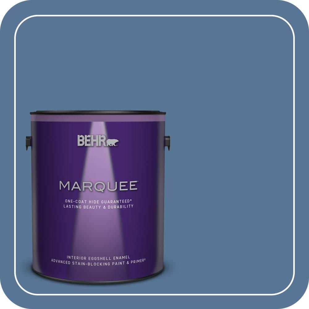 BEHR MARQUEE 1 gal. #MQ5-53 Privileged Elite One-Coat Hide Eggshell Enamel Interior Paint & Primer (1)