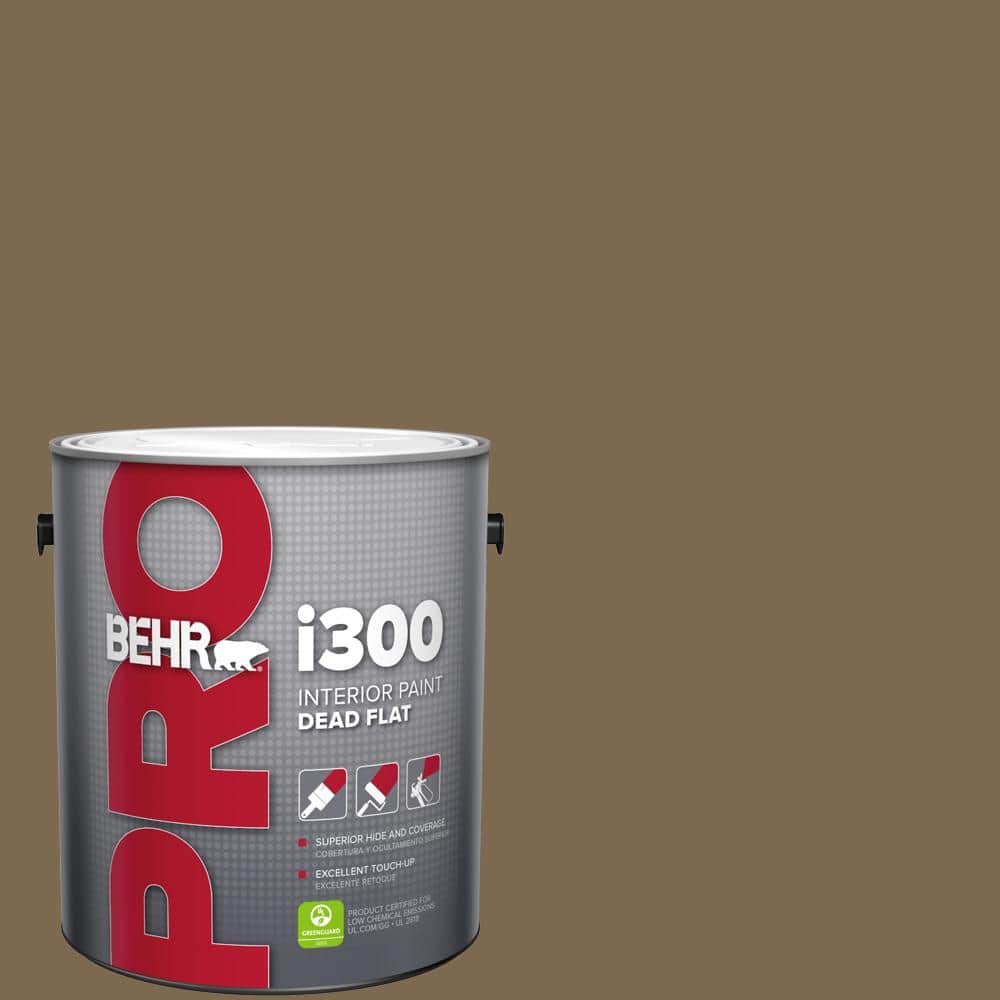 BEHR PRO 1 gal. #N300-7 Mayan Ruins Dead Flat Interior Paint