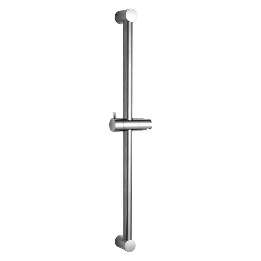 Helhom 24 in. Shower Slide Bar with 360° Adjustable Handheld Shower Head Holder for Bathroom (1)