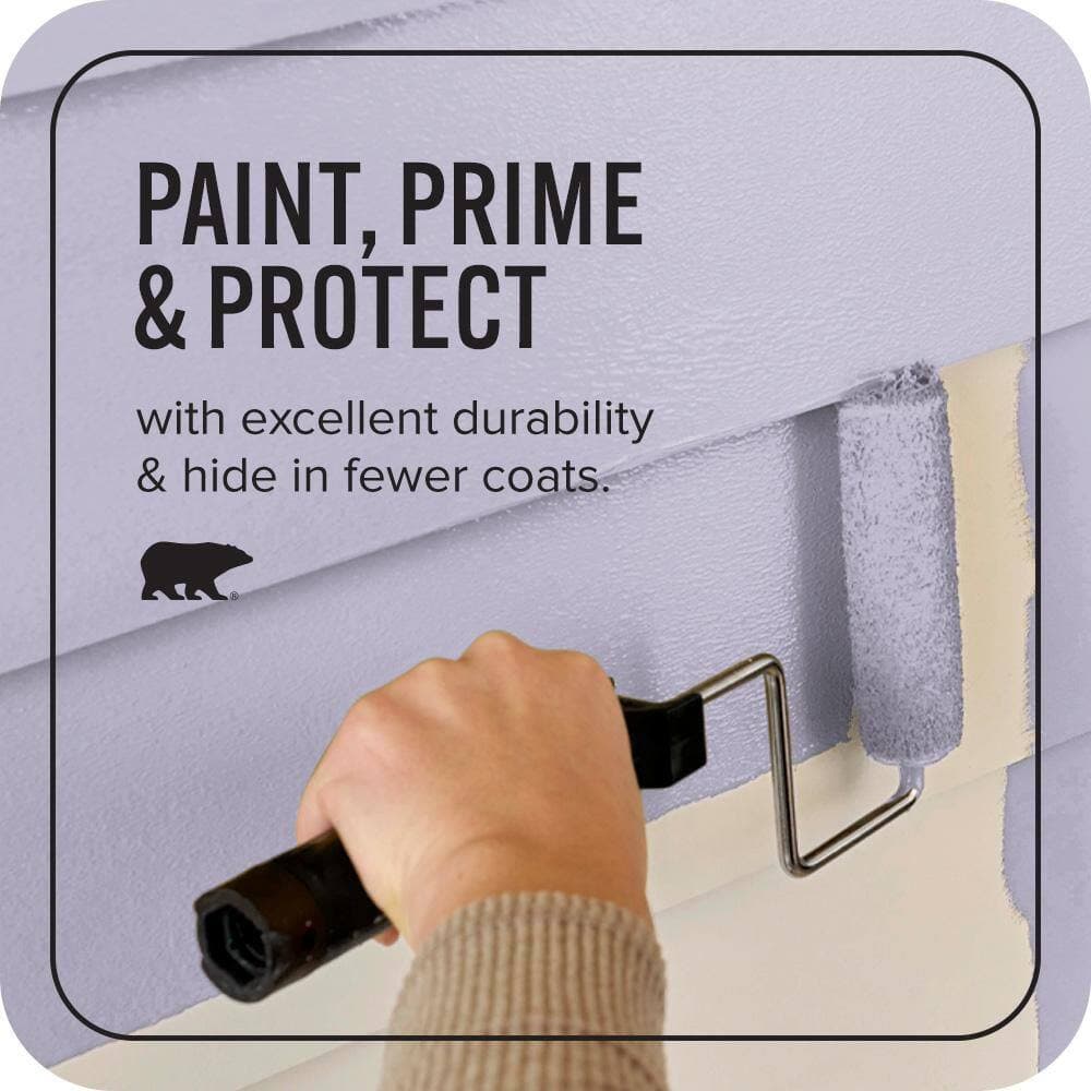 BEHR ULTRA 1 gal. #S570-3 Bohemianism Satin Enamel Exterior Paint & Primer (3)