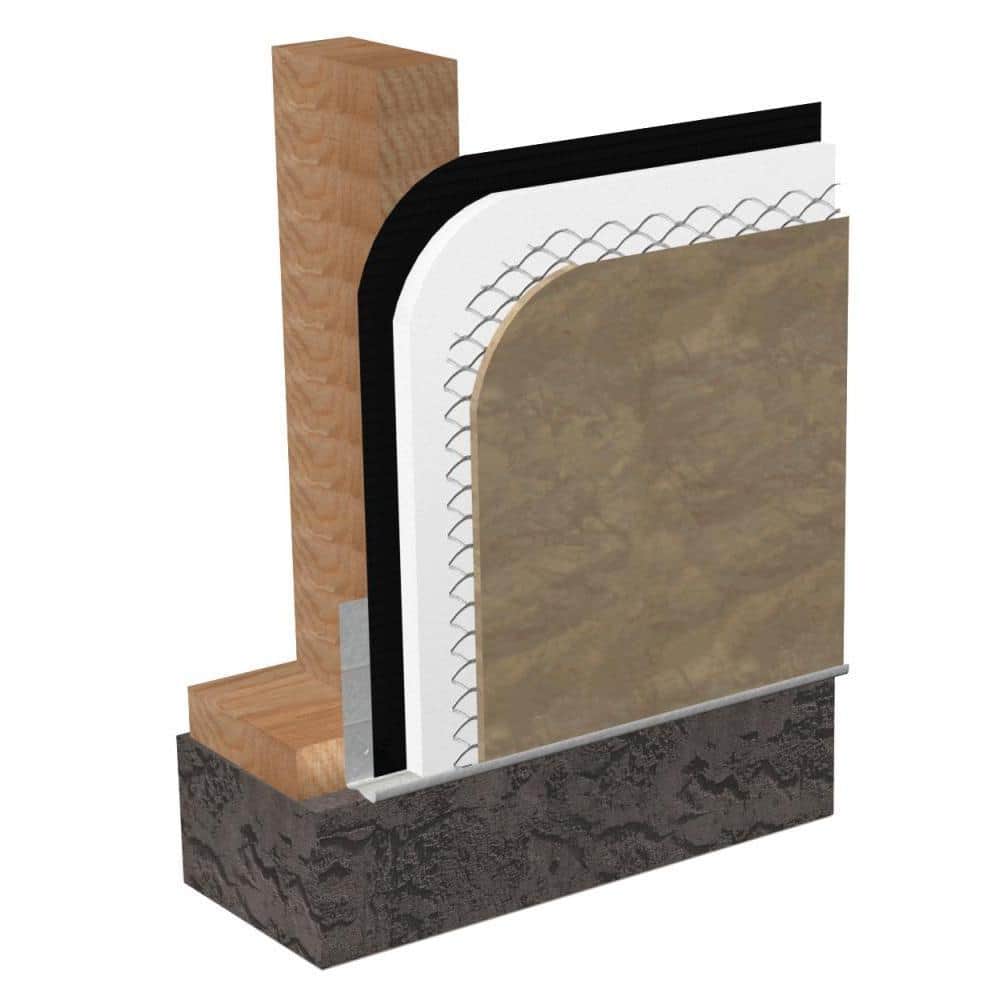 ClarkDietrich 1-3/8 in. x 10 ft. GALVANIZED 1-3/8" J-TRIM Low Back 1-7/8" with Weep Holes (3)