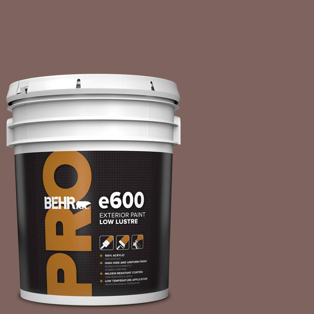 BEHR PRO 5 gal. #N130-6 River Rocks Low Luster Exterior Paint
