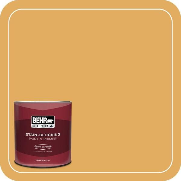 BEHR PREMIUM PLUS #310D-5 Sahara Shade Flat Low Odor & Primer (3)