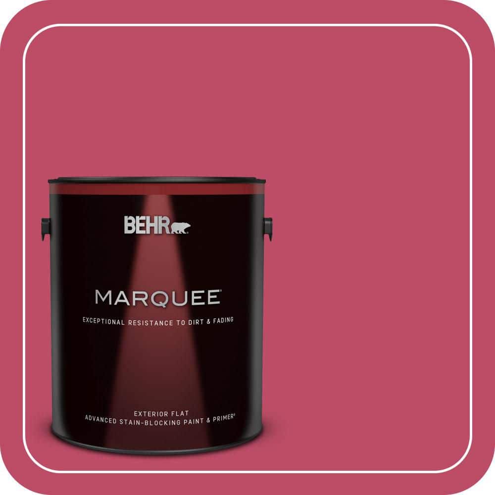BEHR MARQUEE 1 gal. #S-G-110 Orchid Rose Flat Exterior Paint & Primer (1)