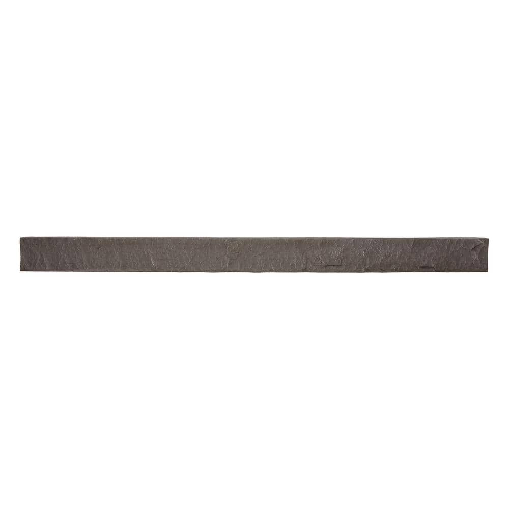 GenStone Stacked Stone 1.25 in. x 3.5 in. x 42 in. Stratford Faux Stone Siding Trim
