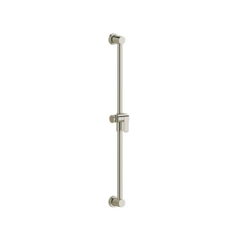 RIOBEL 30.5 in Adjustable Shower Bar in Polished Nickel