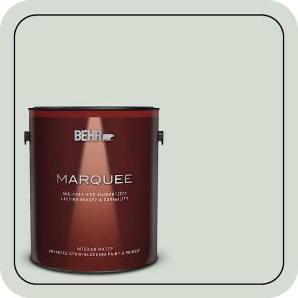 BEHR PREMIUM PLUS #ICC-95 Soothing Celadon Enamel Low Odor & Primer (3)