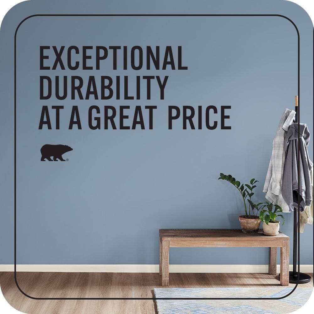 BEHR PREMIUM PLUS #S510-4 Jean Jacket Blue Flat EcoMix Plant-Based & Primer (4)