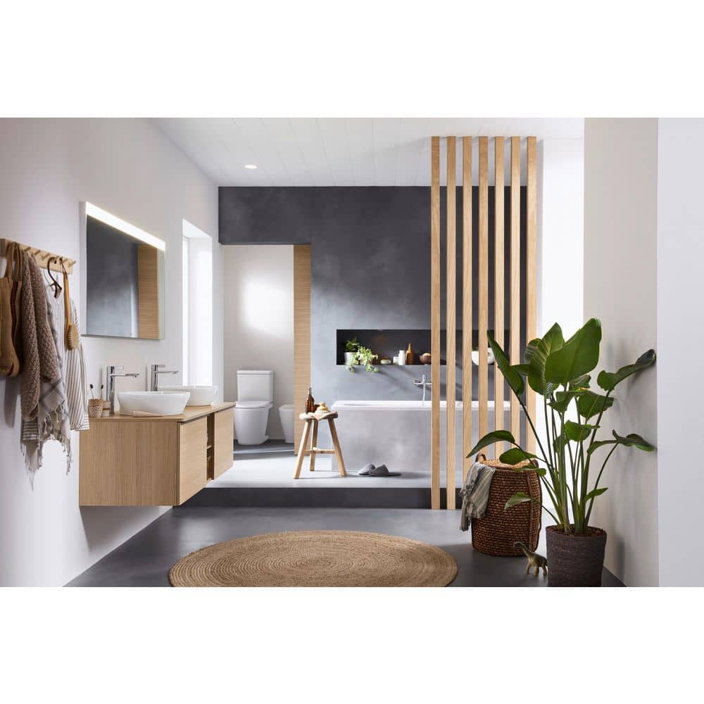 Duravit D-Neo 1.32/0.92 GPF Dual Flush Toilet Tank Only in White (3)