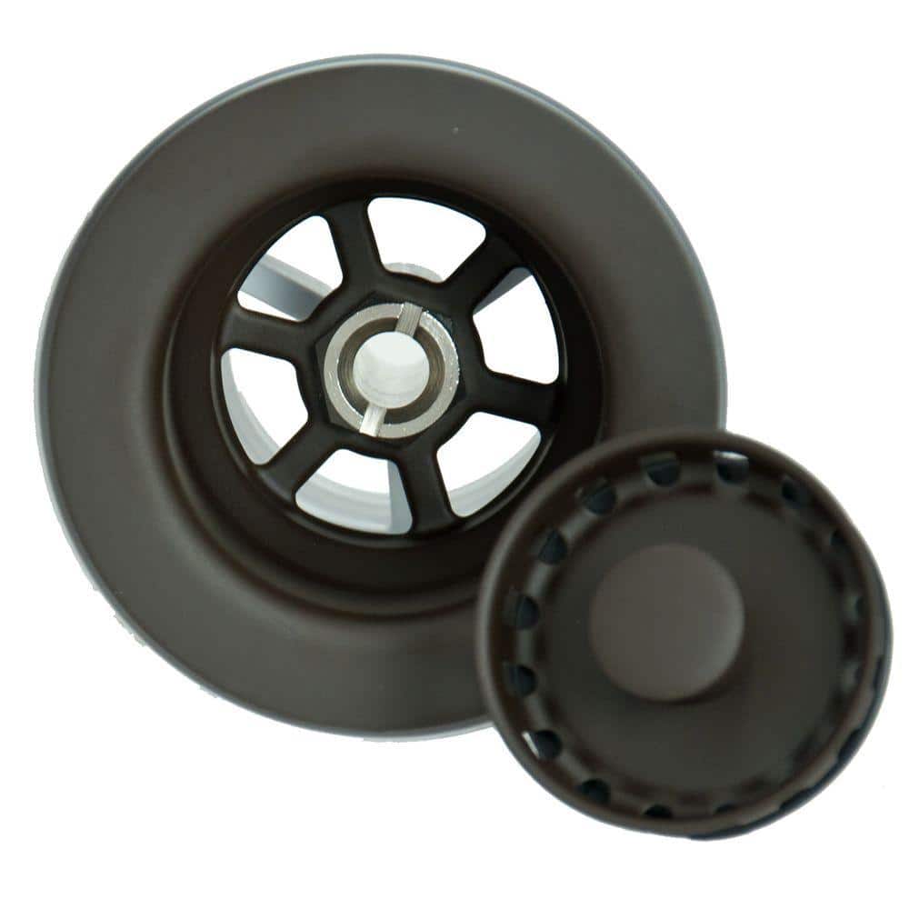 Unbranded 4.5 in. Bar Sink Strainer in Oil Rubbed Bronze
