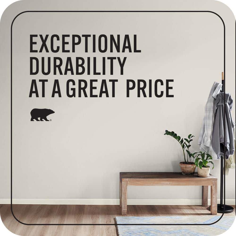 BEHR PREMIUM PLUS Home Decorators #HDC-MD-21 Dove Enamel EcoMix Plant-Based & Primer (4)