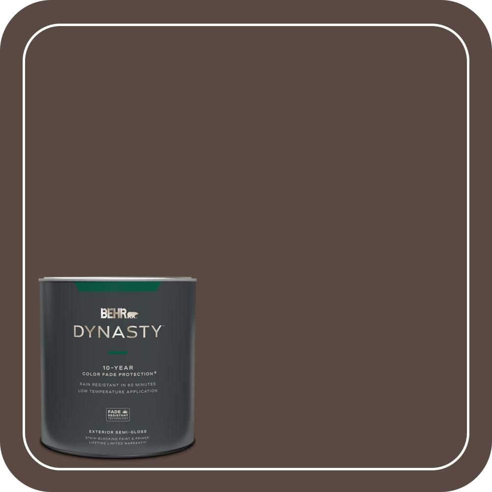 BEHR DYNASTY 1 qt. #S-G-790 Bear Rug Semi-Gloss Exterior Stain-Blocking Paint & Primer