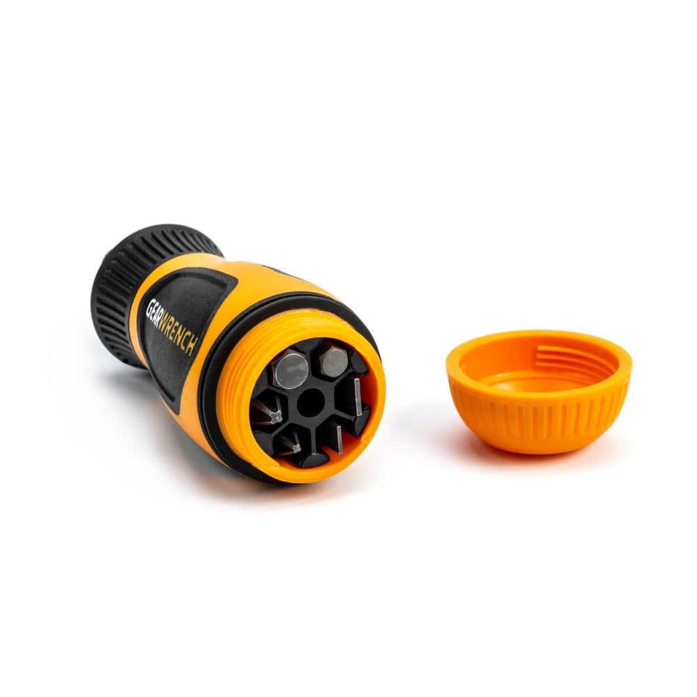 GEARWRENCH 6-in-1 Stubby Ratcheting Multi-Bit Screwdriver (3)