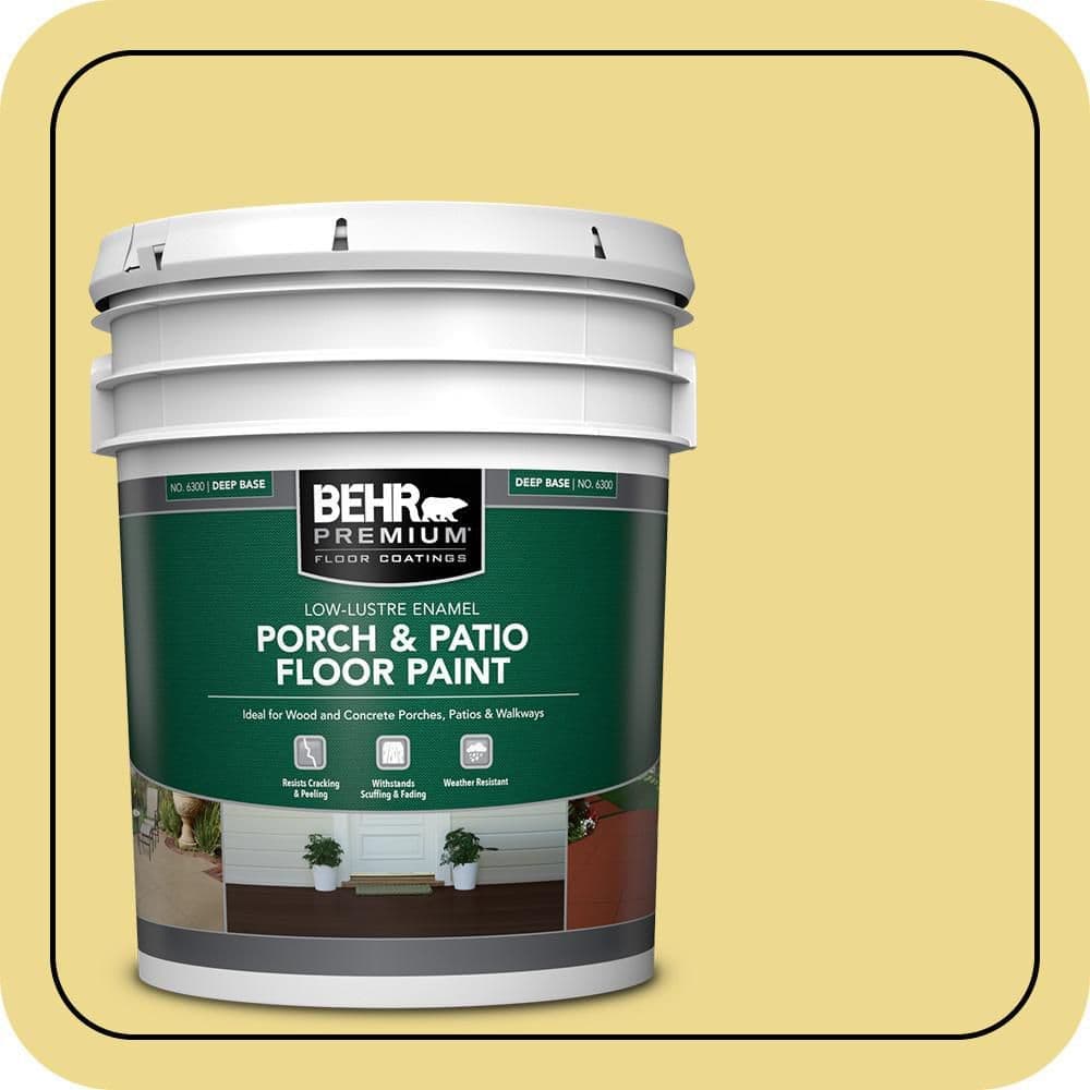 BEHR PREMIUM #P320-4 Low-Lustre Enamel Interior/Exterior Porch and Patio Floor Paint (1)