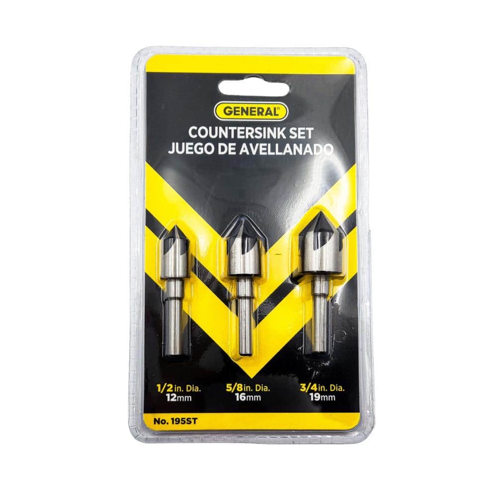 General Tools Countersink Set (3-Piece) (3)