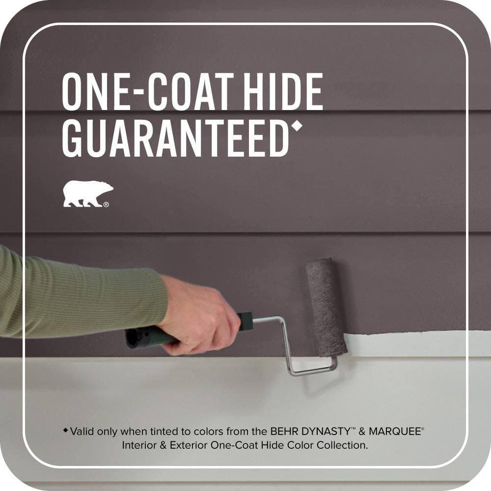 BEHR MARQUEE 1 gal. #N100-7 Aubergine Semi-Gloss Enamel Exterior Paint & Primer (3)