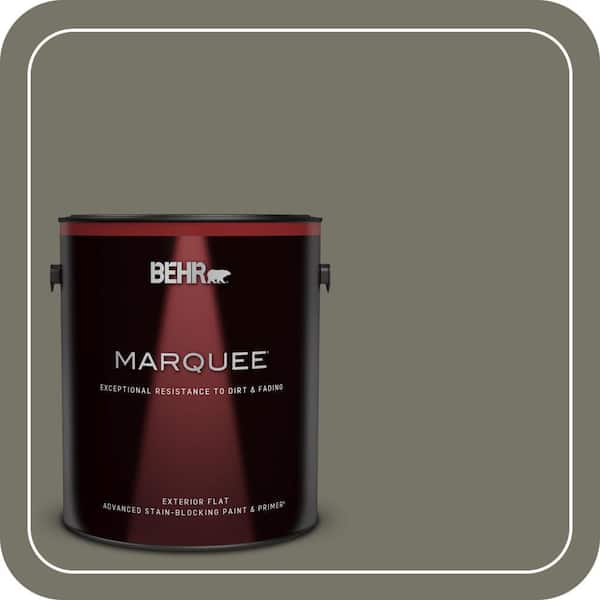 BEHR PREMIUM PLUS #BXC-44 Pepper Mill Enamel Low Odor & Primer (2)