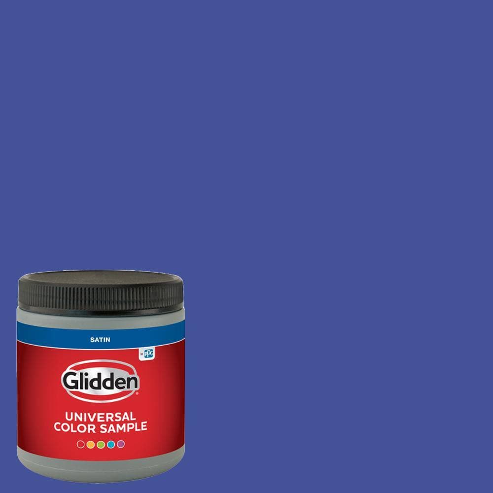 Glidden 8 oz. PPG1245-7 Crushed Velvet Satin Interior Paint Sample (1)