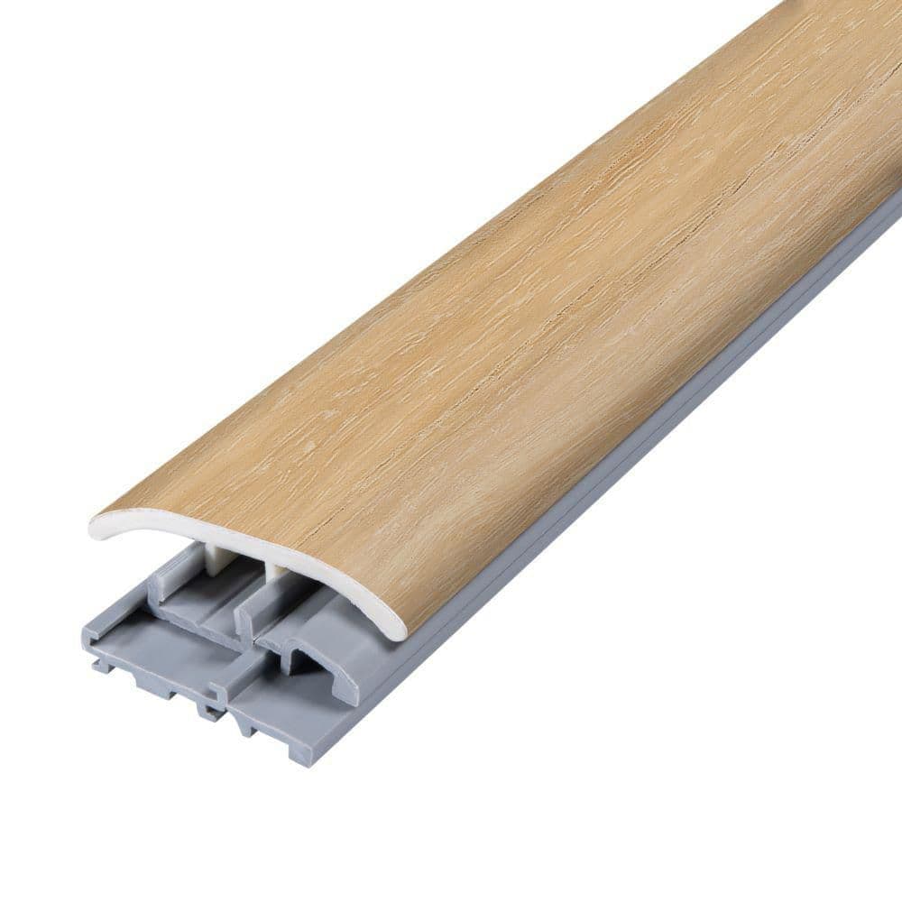 PERFORMANCE ACCESSORIES Lathem 0.31 in. T x 2 in. W x 78.7 in. L Vinyl 4-in-1 Molding (2)