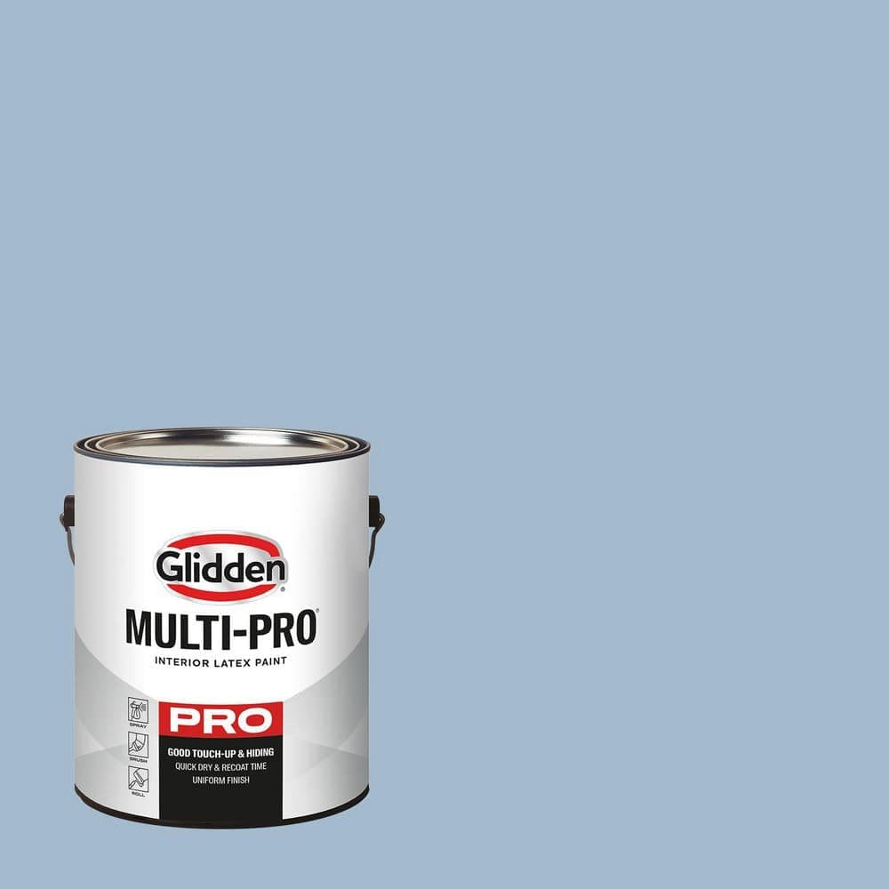 Glidden Multi-Pro 1 gal. PPG1159-3 Heavenly Blue Eggshell Interior Paint