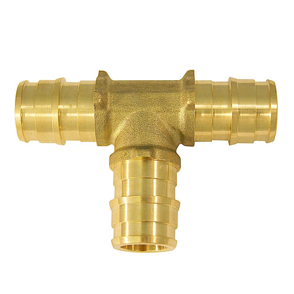 Apollo 1/2 in. Brass PEX-A Barb Tee Fitting (1)